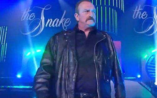 Jake "The Snake" Roberts making his debut in All Elite Wrestling