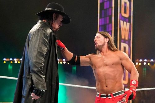 AJ Styles and The Undertaker will face-off at WrestleMania 36