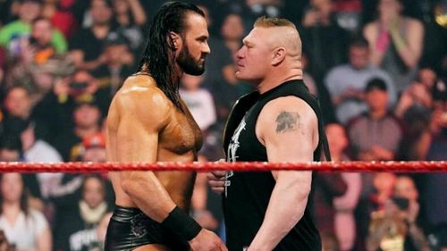 Drew McIntyre is set to face Brock Lesnar