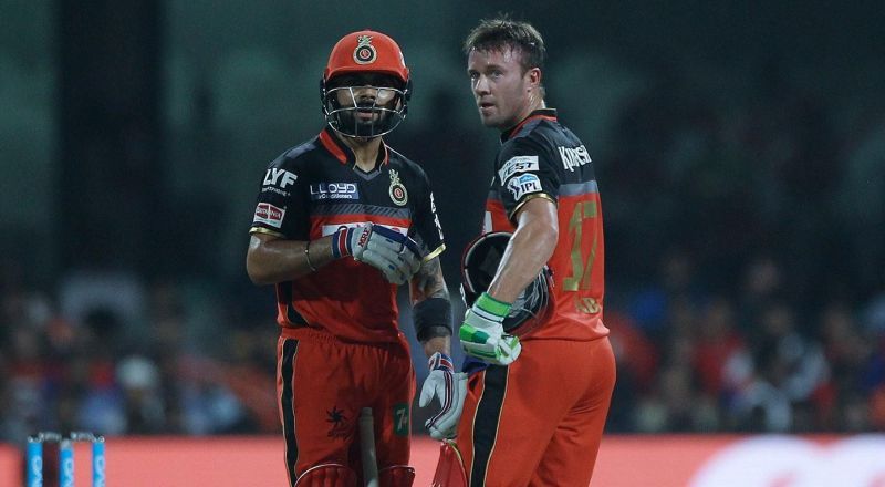 Virat Kohli and AB de Villiers