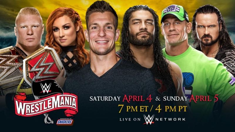 The WWE and Universal Championship matches have been split up
