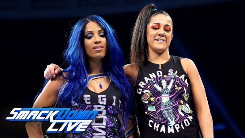 Bayley and Sasha Banks are the inaugural WWE Women&#039;s Tag Team Champions.