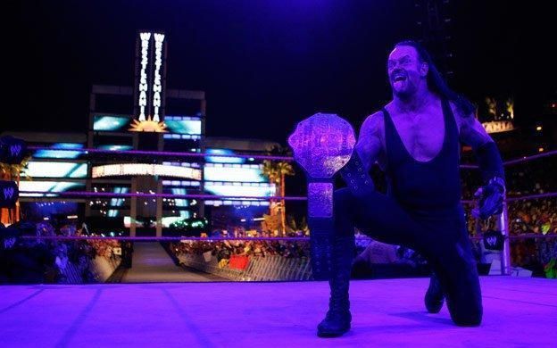 The Undertaker defeated Edge to win the WHC at WrestleMania XXIV