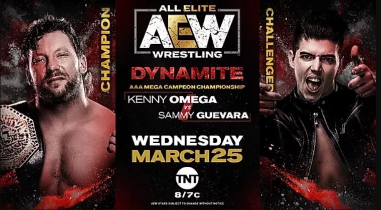 Kenny Omega defends the AAA Mega Championship