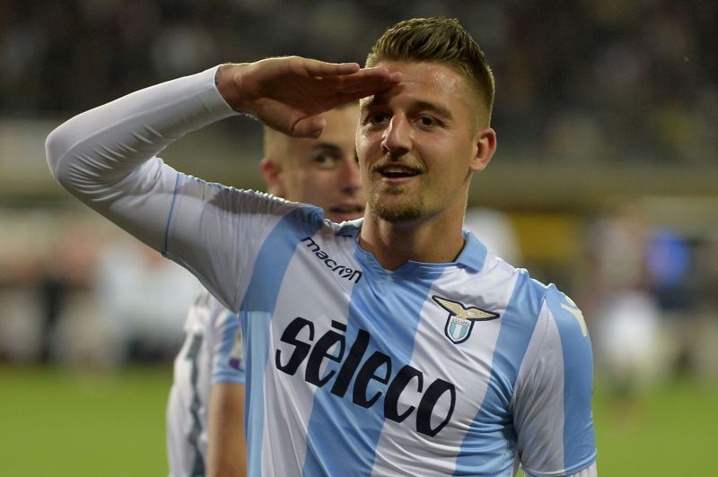 PSG are reportedly interested in Lazio&#039;s Sergej Milinkovic-Savic.