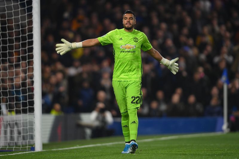 Sergio Romero made five saves in the game