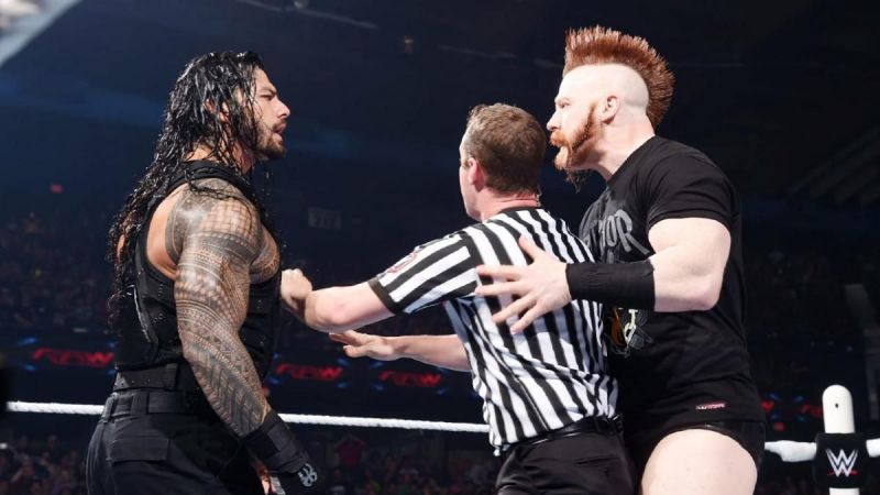 Sheamus and Reigns had a heated rivalry during 2015-16