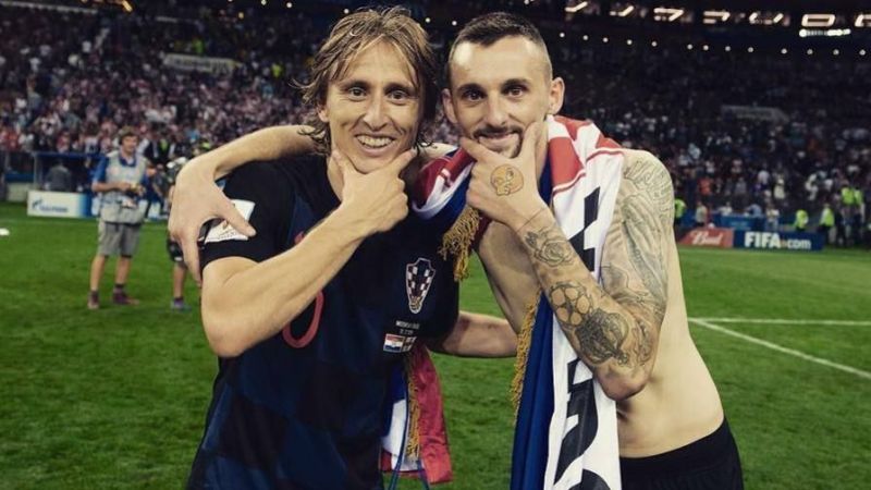 Marcelo Brozovic and Luka Modric lead Croatia to the 2018 World Cup final in Russia