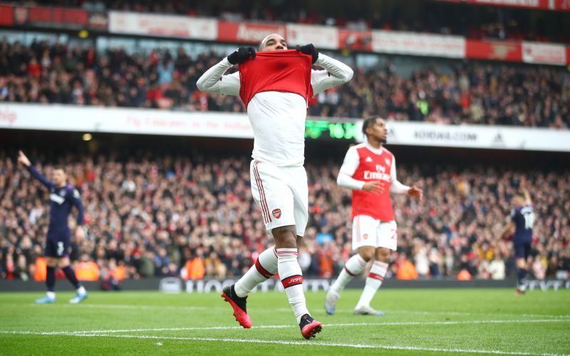 Lacazette came on to score the winning goal