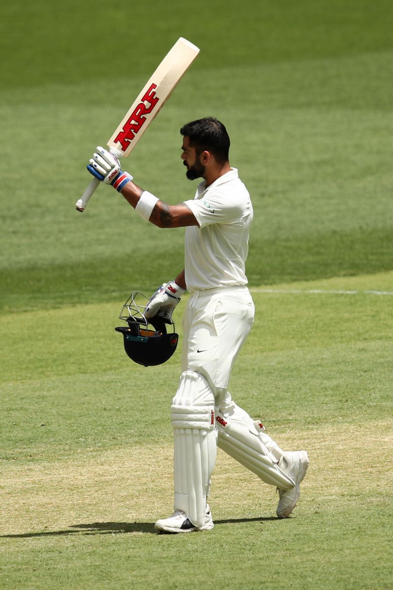 Virat Kohli would be itching to raise that bat again.