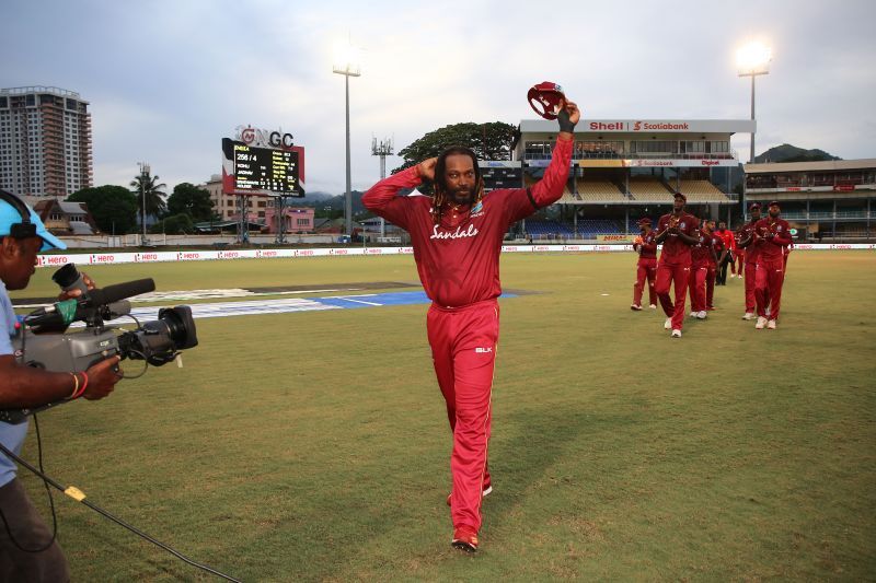 West Indies batsman Chris &#039;Universe Boss&#039; Gayle