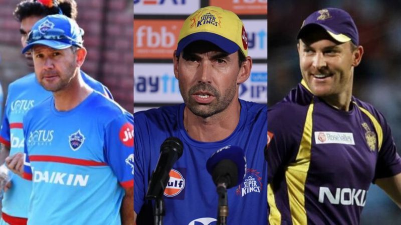 Left to Right - Ricky Ponting, Stephen Fleming, and Brendon McCullum