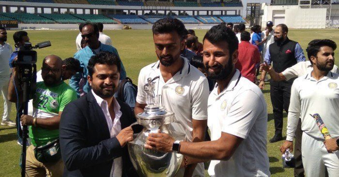 Saurashtra&#039;s Pujara and Unadkat lift the Ranji Trophy 