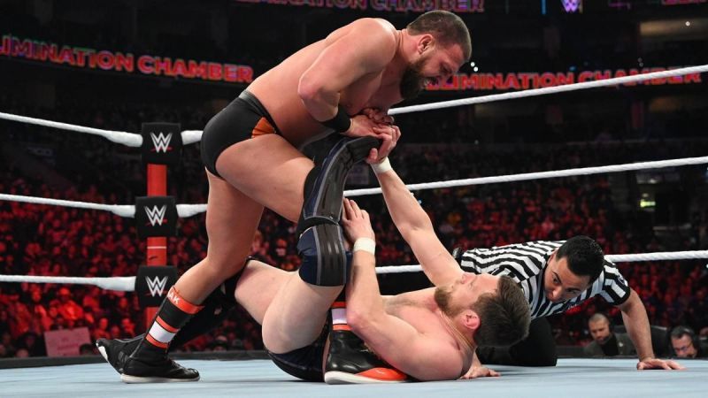 An in-ring masterclass opened the show at Elimination Chamber