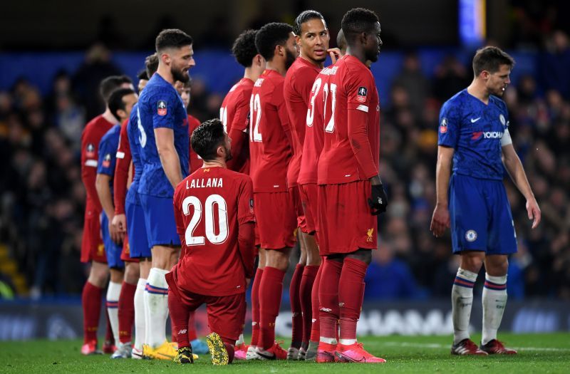 Chelsea established a 2-0 win over Liverpool in the FA Cup on Tuesday