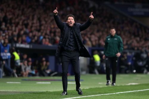 Atlético Madrid manager Diego Simeone wears his heart on his sleeve