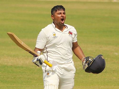 Sarfaraz Khan is the latest player to score a Ranji Trophy double century