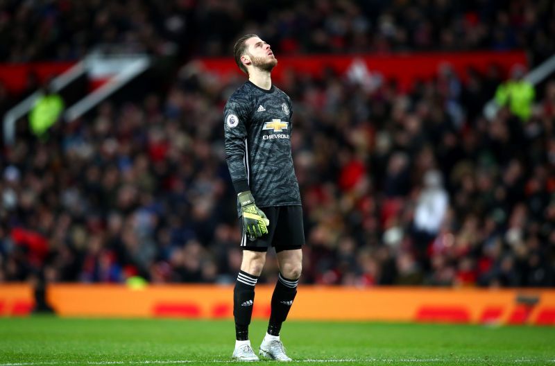 David de Gea made yet another high-profile error between the sticks