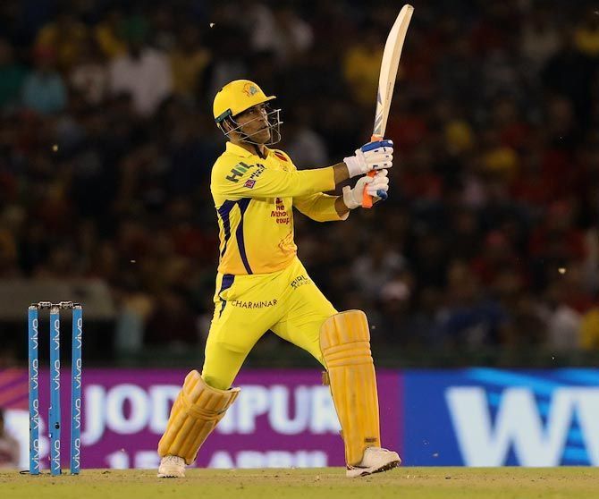 Dhoni's blitzkrieg enabled his side to beat the Mumbai-based outfit by 38 runs