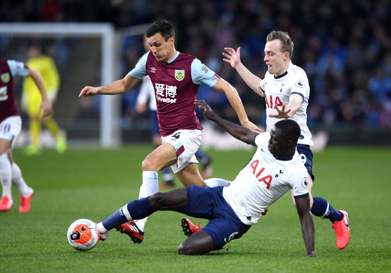 Davinson Sanchez had a poor game at the heart of Spurs' defence