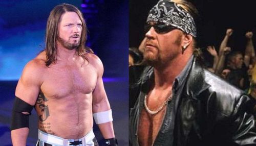 AJ Styles and The Undertaker