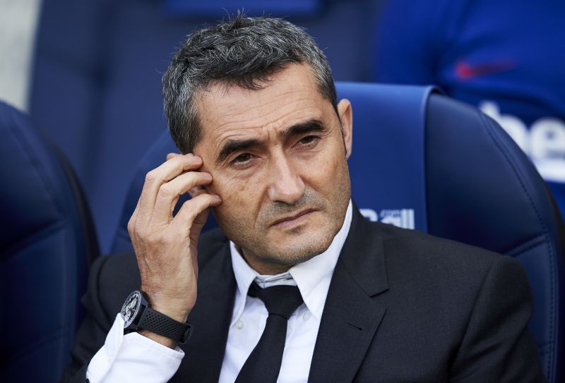 Former Barca manager Ernesto Valverde