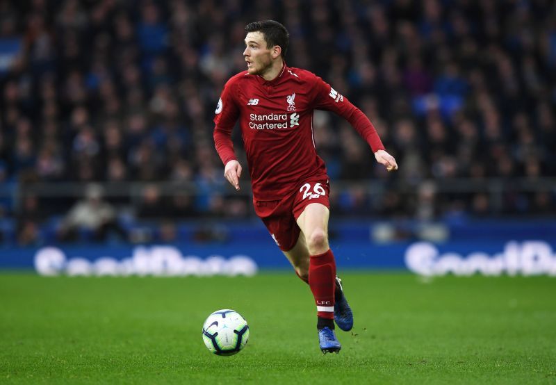 Andy Robertson has not delivered attacking returns consistently