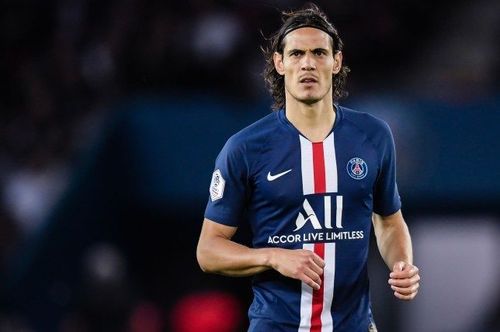 Edinson Cavani's contract at Paris Saint-Germain expires in the summer