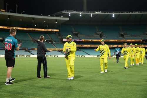 Australia defeated New Zealand in the first ODI