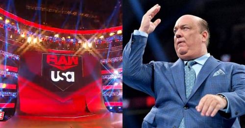 RAW set and Paul Heyman