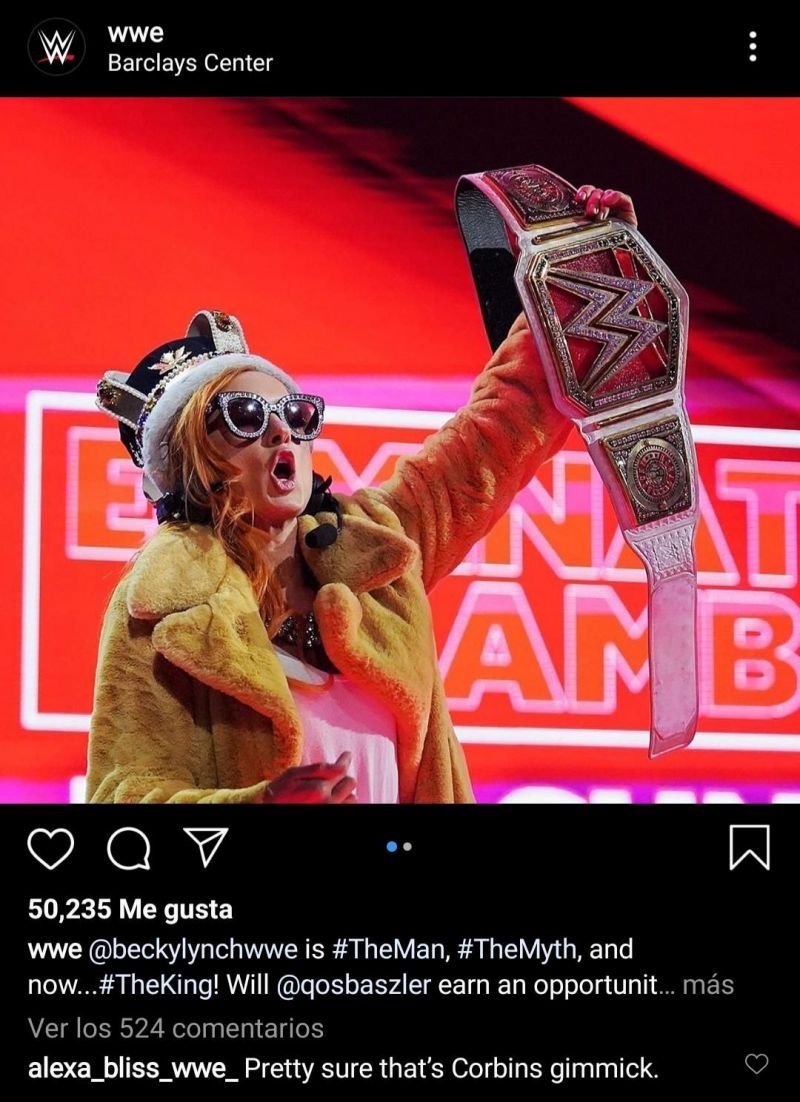 Bliss' hilarious comment on the picture