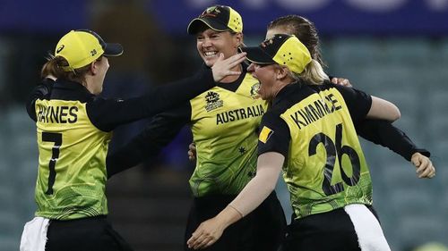 Australia celebrate