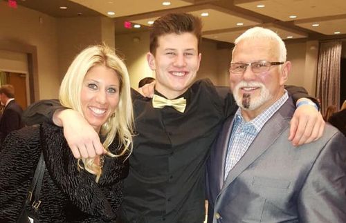 Scott Steiner with his family