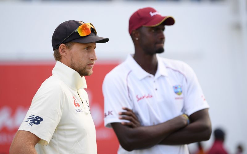 Jason Holder and Joe Root