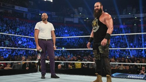 Tyson Fury and Braun Strowman