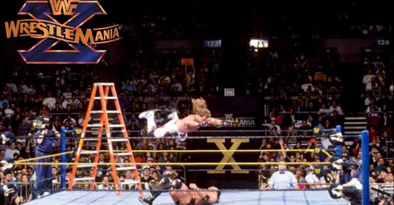 Ladder match. LADDER MATCH.