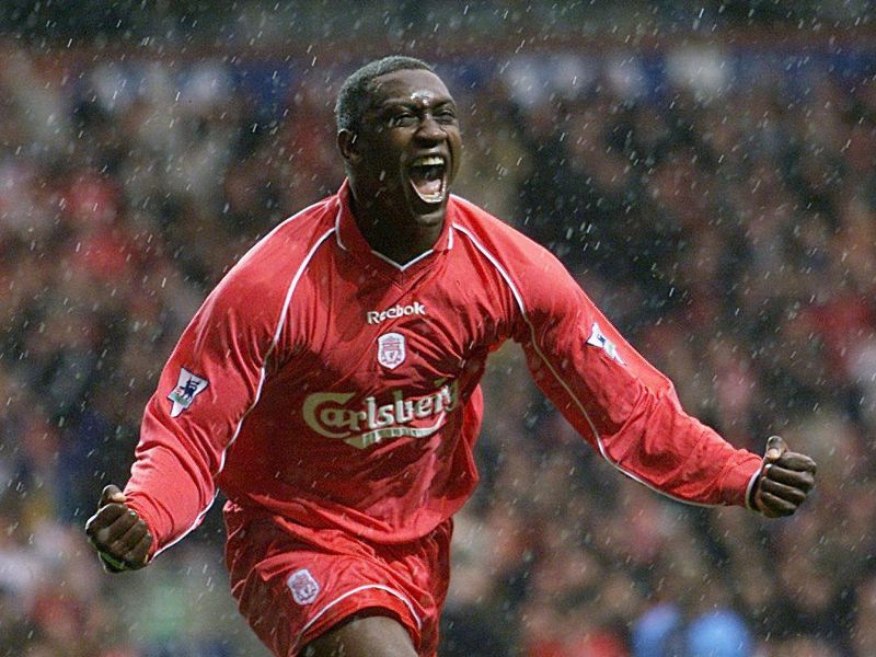 Heskey is praised for his ability to set up the goals for others as well as his goalscoring prowess.