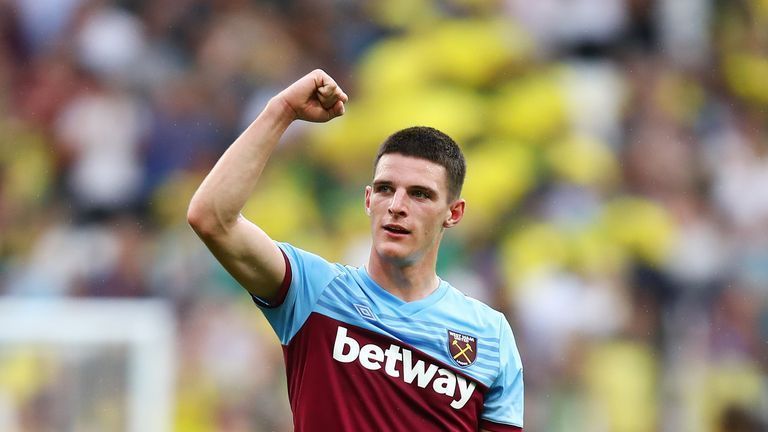 Rice can expect Premier League suitors even if West Ham go down