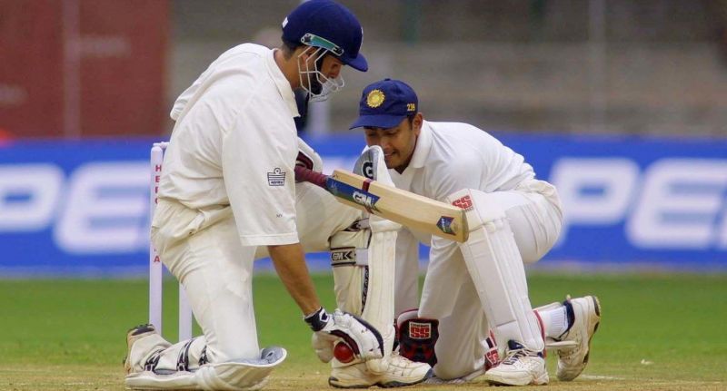 Michael Vaughan of England is the last player in Tests to be dismissed 'handled the ball'.