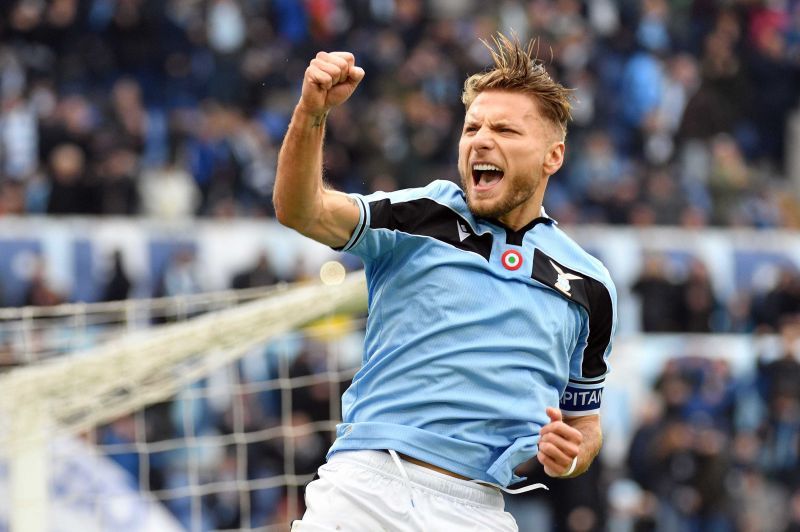 Ciro Immobile of Lazio