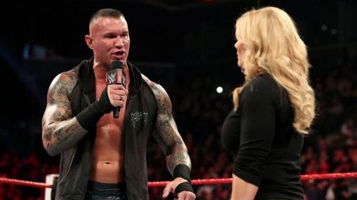 Randy Orton RKO'd Beth Phoenix on RAW