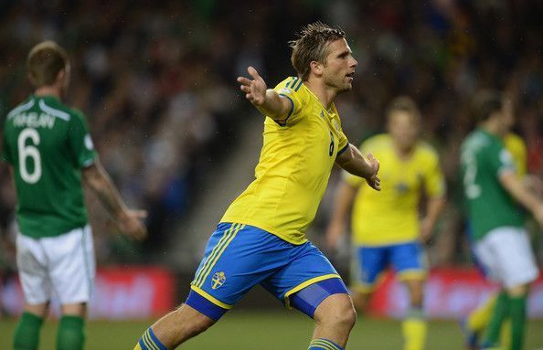 Midfielder Anders Svensson remains Sweden&#039;s most-capped player