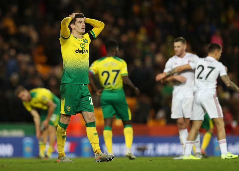Norwich City take on Sheffield United at Bramall Lane in the Premier League