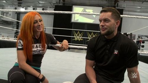 B ecky Lynch and Finn Balor