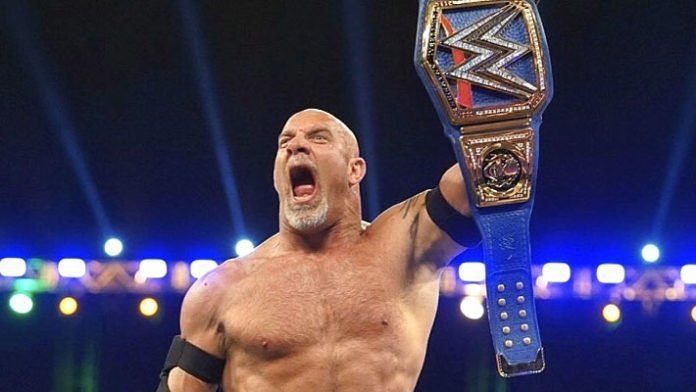Goldberg is a part-time wrestler.