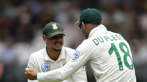 Quinton de Kock and Faf du Plessis