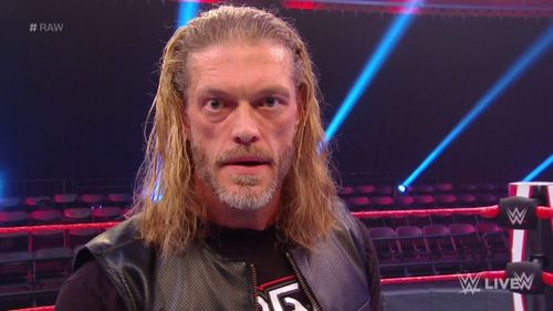 Edge on tonight's RAW