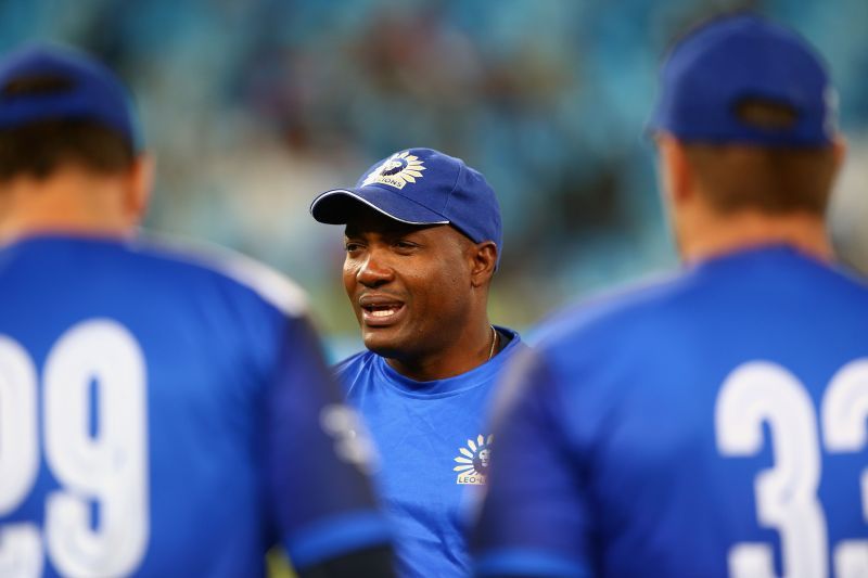 Brian Lara looked in sublime touch in the Bushfire Cricket Bash