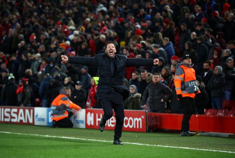 Diego Simeone outwitted Jurgen Klopp over two legs
