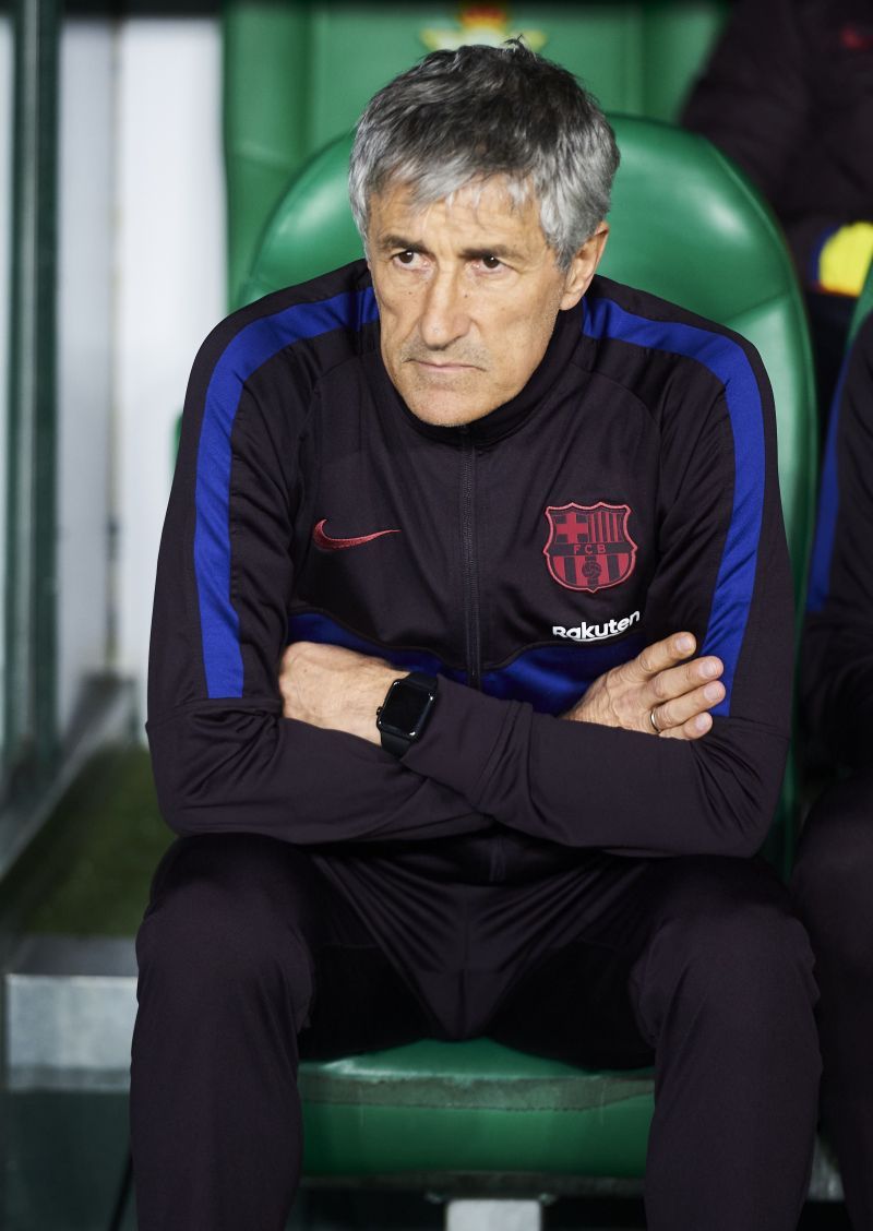 Barcelona boss Quique Setien